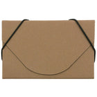 JAM Paper Kraft Ecoboard Business Card Case, Natural Brown Recycled Kraft, 5 Pack (2500 201g)-Natural kraft