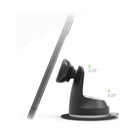 iOttie iTap 2 Magnetic Dash Mount-Rotating ball joint to help provide 360 degree viewing angles to allow the user an enhanced view of their smartphone or GPS Device