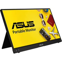 ASUS ZenScreen 15.6" FHD IPS Portable USB Monitor - MB16ACV-15.6-inch Full HD portable anti-glare IPS display with an ultraslim and thin design helps you get things done more efficiently when you’re on the go