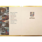 Rosedale Gold 5 1/2" x 8" Greeting Cards/Envelopes - 6 Pack-Printed on premium uncoated card stock