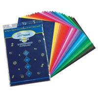 Pacon Spectra Bleeding Art Tissue Paper, 12" x 18", 25 Assorted Colour, 300 Pack-Wet with a brush and wash beautiful, translucent Colour on to the paper