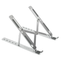 Targus AWE810GL Portable Adjustable Ergo Stand - Brushed Nickle-Brushed nickle