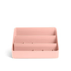 Poppin Desk Organizer - Blush-Two small holes in the back let you easily route phone chargers or cables through