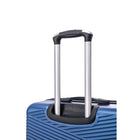TOSCANO INTRECCIARE 30" Hardside Large Luggage - Blue-Deluxe Interior