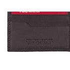 Champs Black Label Leather RFID Center Passcase Wallet, Brown-Double bill compartment