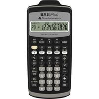 Texas Instruments TI-BAII Plus Financial Calculator-Use for time-value-of-money calculations including annuities, mortgages, leases and savings or to generate amortization schedules
