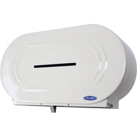 Frost Twin Jumbo Roll Dispenser, White Epoxy Finish (170)-Roll Capacity - Multiple