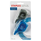 Staples Sidewinder Correction Tape - 2 Pack-Applies smooth, dry and clean