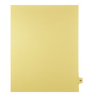 Markmaker - 25 tabs/PQT, 5 PQT/Boite, Intercalaires imprimes Legal, Chamois, 1/15th coupe| format lettre, sans trous, Numero 89-Intercalaires imprimes Legal