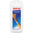 BAND-AID Brand® - Pansements en tissu flexible, paquet voyage, paq./8-Pansements en tissu souple dans un contenant en plastique pratique  