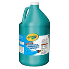 Crayola Artista Ii 128 Oz. Washable Paint, Turquoise-Turquoise