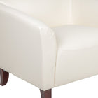 Flash Furniture HERCULES Imperial Series Leather Sofa - White-Sloping Arms
