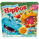 Hasbro Gaming Hungry Hungry Hippos Board Game -The Game Of Marble-Chomping Madness: Enjoy the classic Hungry Hungry Hippos gameplay preschoolers know and love—with instant marble reload, a quick set-up, and seamless storage