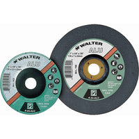 Walter Surface Technologies Depressed Centre Grinding Wheels, Aluminium Type 27, 12 Pack-Arbor Size 7/8"
