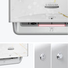 Kimberly-Clark Professional ICON Automatic Hard Roll Towel Dispenser - 16.53" x 12.41" x 10.19" - with Cherry Blossom Design Faceplate-With Cherry Blossom Design Faceplate