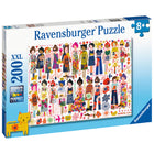 Ravensburger Flowers and Friends 200-Piece Puzzle-Designed for Kids Ages 8+: Ravensburger kids puzzles have large, durable pieces little hands can easily hold for lots of repeat amusement