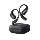 Shokz OpenFit Bluetooth Headset Noise Cancelling Mic Around Ear Air Conduction - OpenBass - Black-Water Resistant (IP54): Withstands splashes and light moisture.