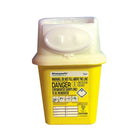 Daniels Astroplast Sharps Container, Yellow, 4L, 3 Pack-Can be wall mounted by attached clip