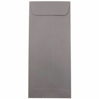 JAM Paper #10 Policy Business Envelopes - 4.125" x 9.5" - Dark Grey - 50 Pack-Colour: Gray