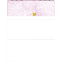 Deluxe Top Laser Cheque Burgundy with Gold Hologram, English, 8.5" x 11", 500 Pack-Laser cheque with hologram