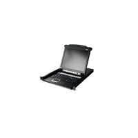 Aten 8 Port 19" Single Rail LCD KVM Switch-Number of computers supported: 8