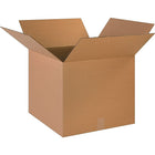 Corrugated Shipping Box - 18" L x 18" W x 16" H - Kraft - 20 Pack-Brown/Kraft