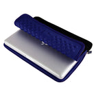 Vangoddy 13.3" Microsuede Laptop Sleeve - Blue-External case dimension: 9 3/8" x 13 1/2"