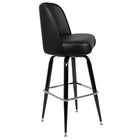 Flash Furniture Metal Barstool with Swivel Bucket Seat-Mid-Back Design