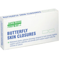 Safecross Butterfly Skin Closures, 720 Pack-Dim. W" x L" - Assorted (10 Med., 10 Lg.)