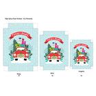 FantastikSeason - Printed Folding Boxes - Assorted - 10 Pack -Lingerie box size/Smallest box size: 10.83" L x 8.07" W x 1.18" H