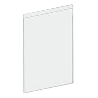 Azar Acrylic Wall Hanging Vertical/Portrait Frame - 11" W x 17" H - Clear - 2 Pack-Sold in Packs of: 2