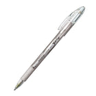 Pentel Sunburst Metallic Pen – 0.8mm – Silver – 12 Pack-Silver Metallic Pen