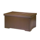 TRINITY EcoStorage 70 Gallon Oudoor Deck Box, Espresso Brown (THBBR-3108)-EcoStorage represents eco-friendly production - No toxic chemicals are released into the environment during the production of this product