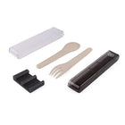 Minimal Natural Fiber Cutlery Set-Dimensions: 162 x 62.5 x 20mm
