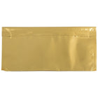 JAM Paper #10 Foil Envelopes with Self Adhesive Closure, 4 1/8 x 9.5, Gold, 100 Pack (01323305B)-Material: foil