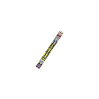 Musgrave Pencil Company - "100e jour d'école" #2 Crayons - Paquet de 144-Chaque crayon est livré avec une gomme