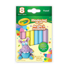 Crayola Modelling Clay, Pastel, 8 Pack-Build fun into learning. Triangles, rectangles, squares and balls are easy to make and combine in lots of different ways. You can build a house, clay mate, or a wiggly critter. Just let your imagination soar!