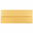 JAM Paper #10 Metallic Business Envelopes - 4.125" x 9.5" - Stardream Gold - 50 Pack-Colour: Stardream Gold
