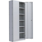 Metalware RK855 Boltless Shelving Unit, 7-Shelves, 36" x 12" x 76", Light Grey-Adjustable shelving system that provides high strength, yet economical storage capacity for your needs