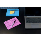 Post-it Super Sticky Notes - 8" x 6" - Energy Boost Collection - Lined - 180 sheets - 4 Pack-Post-it Super Sticky Notes stick and re-stick so your thoughts get noticed