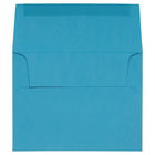 JAM Paper A2 Invitation Envelopes, 4.38 x 5.75, Brite Hue Blue Recycled, 100 Pack (WDBH600g)-Size: A2 (4-3/8" x 5-3/4")