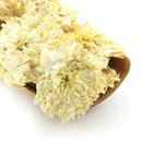 Tao Tea Leaf - Tisane de chrysanthème biologique, 50 g de thé en vrac-Semblable aux fleurs de jasmin, cette tisane a un effet de refroidissement qui peut aider à faire baisser la fièvre