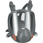 3M 6000 Series Full Facepiece Reusable Respirator, Silicone/Thermoplastic/Elastomer, Large-Facepiece Material: Elastomer