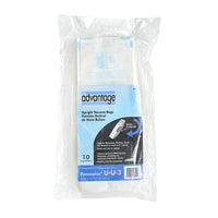 Advantage 4041 vacuum bags are designed to fit Panasonic Upright vacuums using U, U3 and U6 bags-Advantage 4041 vacuum bags are desing to fit Panasonic Upright vacuums using U, U3 and U6 bags.