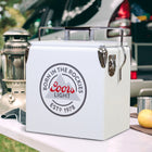 Coors Light Ice Chest, 13L-The swing-lock handle lets you trap the cold air inside to keep your drinks colder for longer