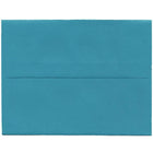 JAM Paper 4bar A1 Envelopes, 3.63 x 5 1/8, Brite Hue Sea Blue Recycled, 250 Pack (15794H)-Sea blue recycled envelope