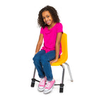 Bouncy Bands for Standard Chairs 13-18" Wide Black Support Pipes, 2 Pack (BBABBCBK)-Move while you work quietly. Makes learning and working fun!