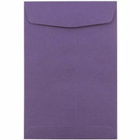 JAM Paper 6" x 9" Open End Catalog Envelopes - Dark Purple - 25 Pack-Size: 6" x 9" 