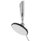 Merangue Stayput Desktop Pen - 24" Metal Chain - Black-Self-adhesive plastic base to stick onto any clean, flat surface