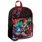 Bioworld 5-Piece Backpack Set - 16" H x 12" W - Avengers Characters-Design: This Marvel Avengers logo backpack features a characters collage print of the Avengers in action!